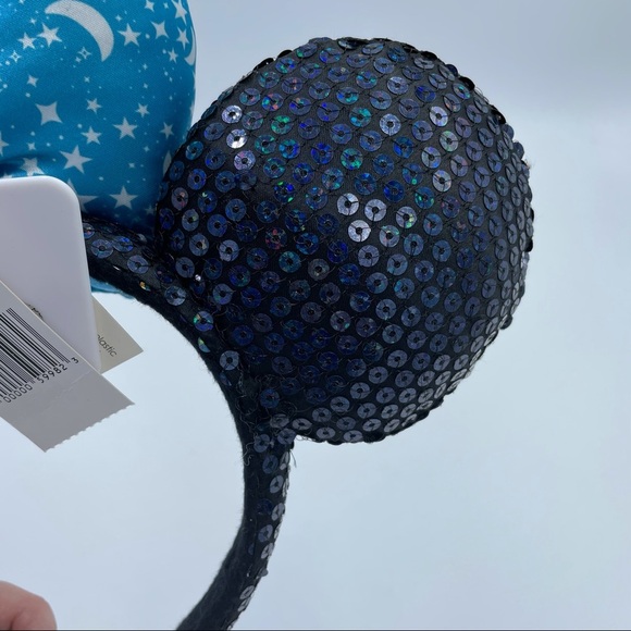 Disney Black and Blue Minnie Mouse Ears - Picture 6 of 11